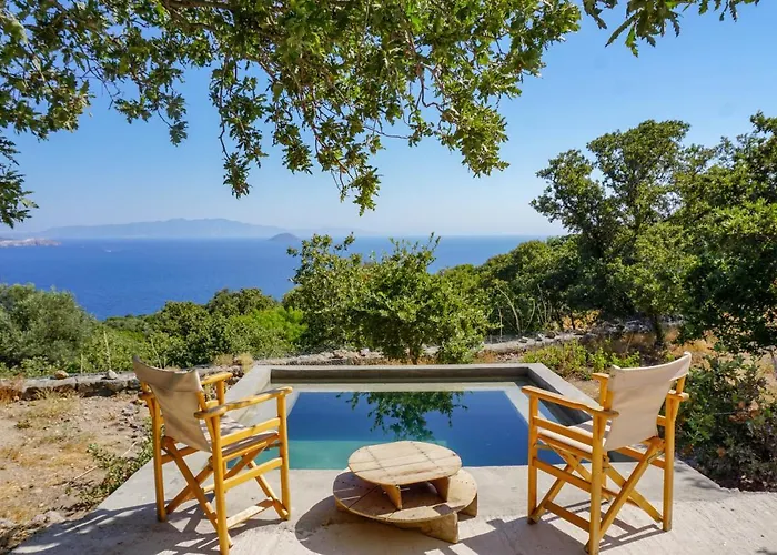 My Old Stone House In A 2 000 Sqm Private Garden With Fab Glamping Tent Villa Mandrákion